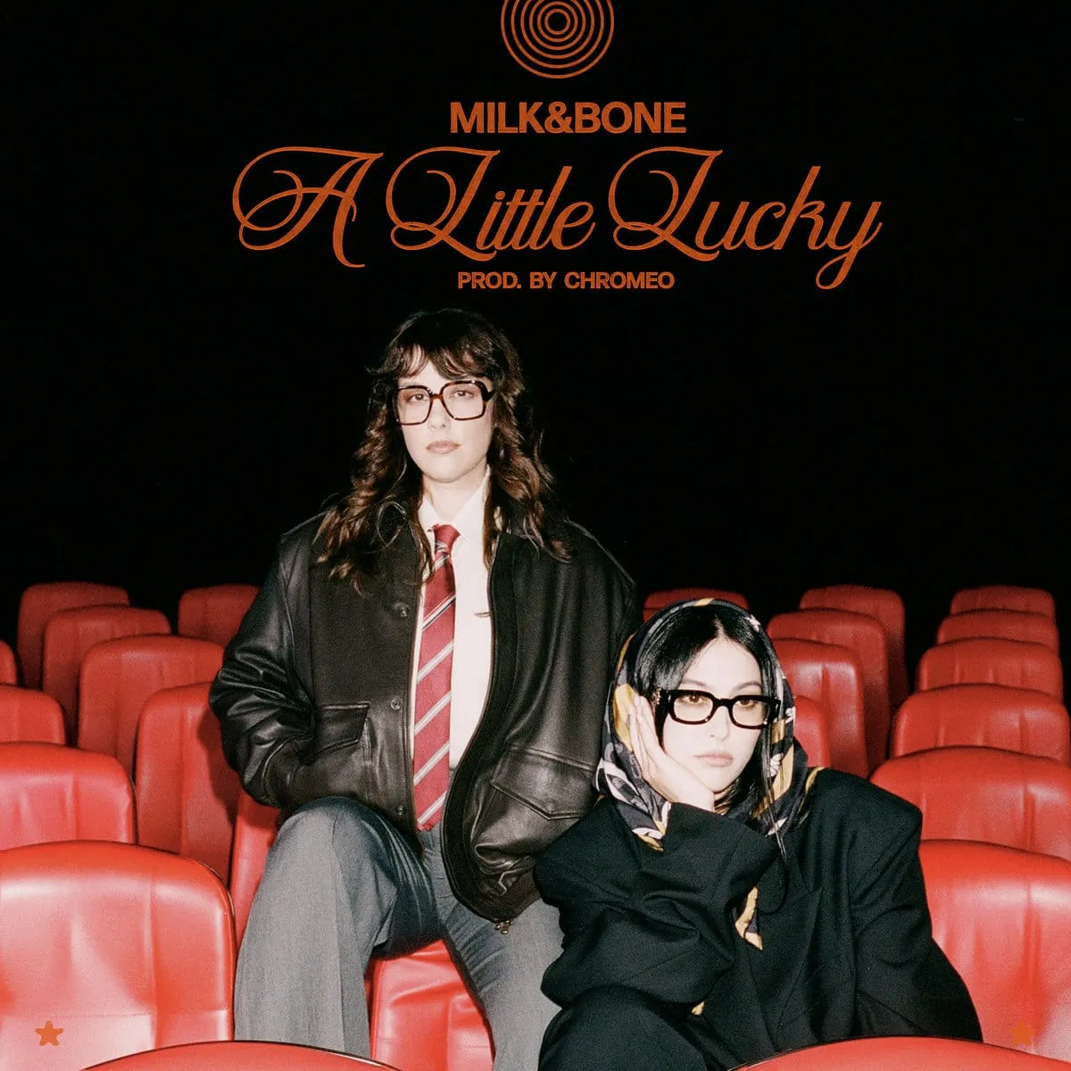 Milk and Bone 'A Little Lucky' EP cover
